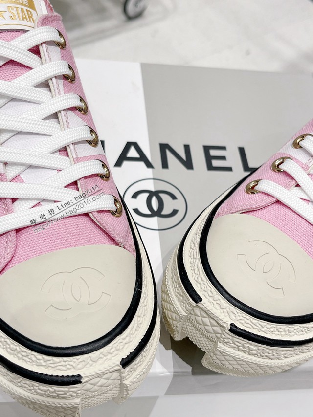 2022早春最新爆款匡威Converse x Feng Chen Wang王逢陳聯名拼接解構限量款系列半拖鞋 dx3587